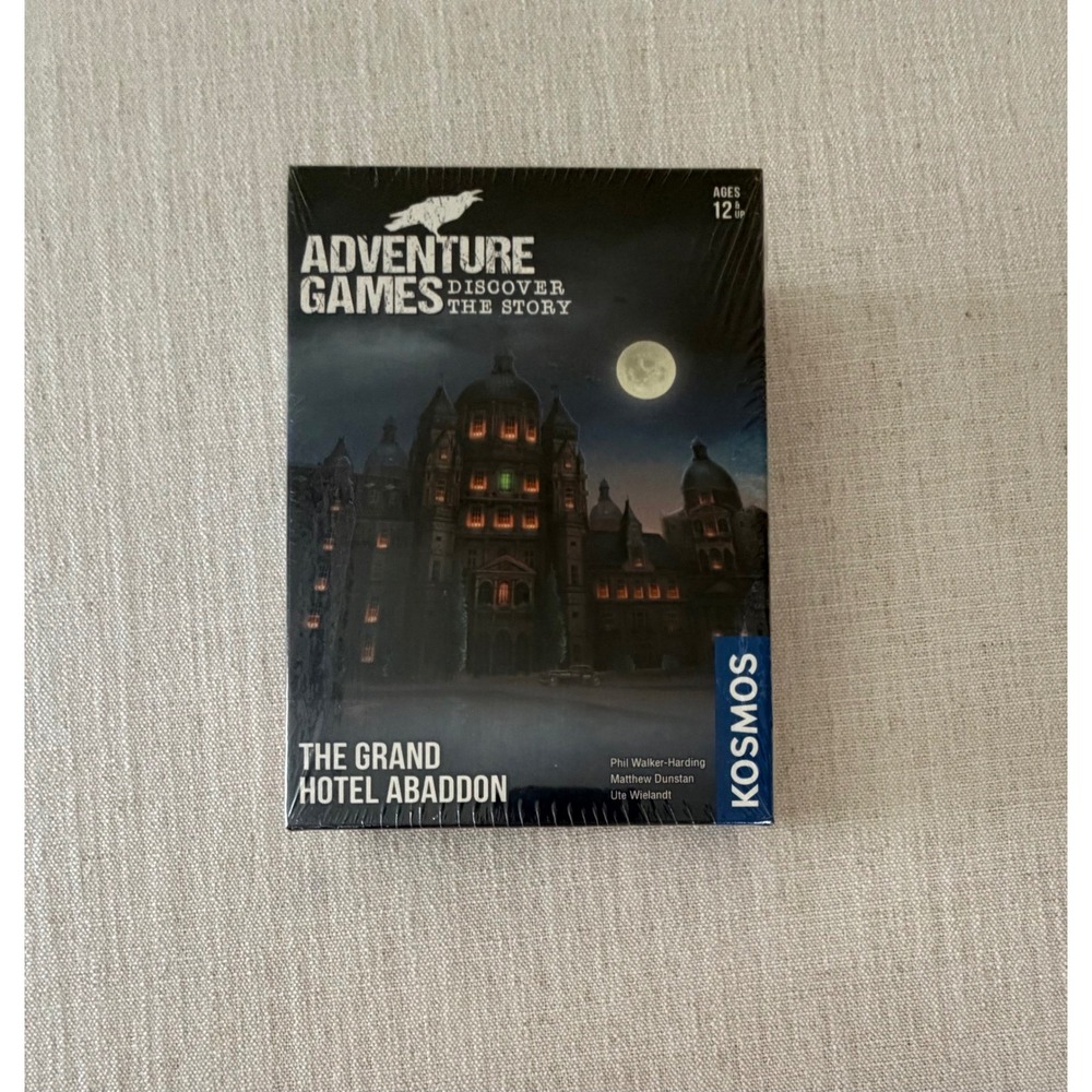 KOSMOS Adventure Games The Grand Hotel Abaddon Cooperative Board Game New